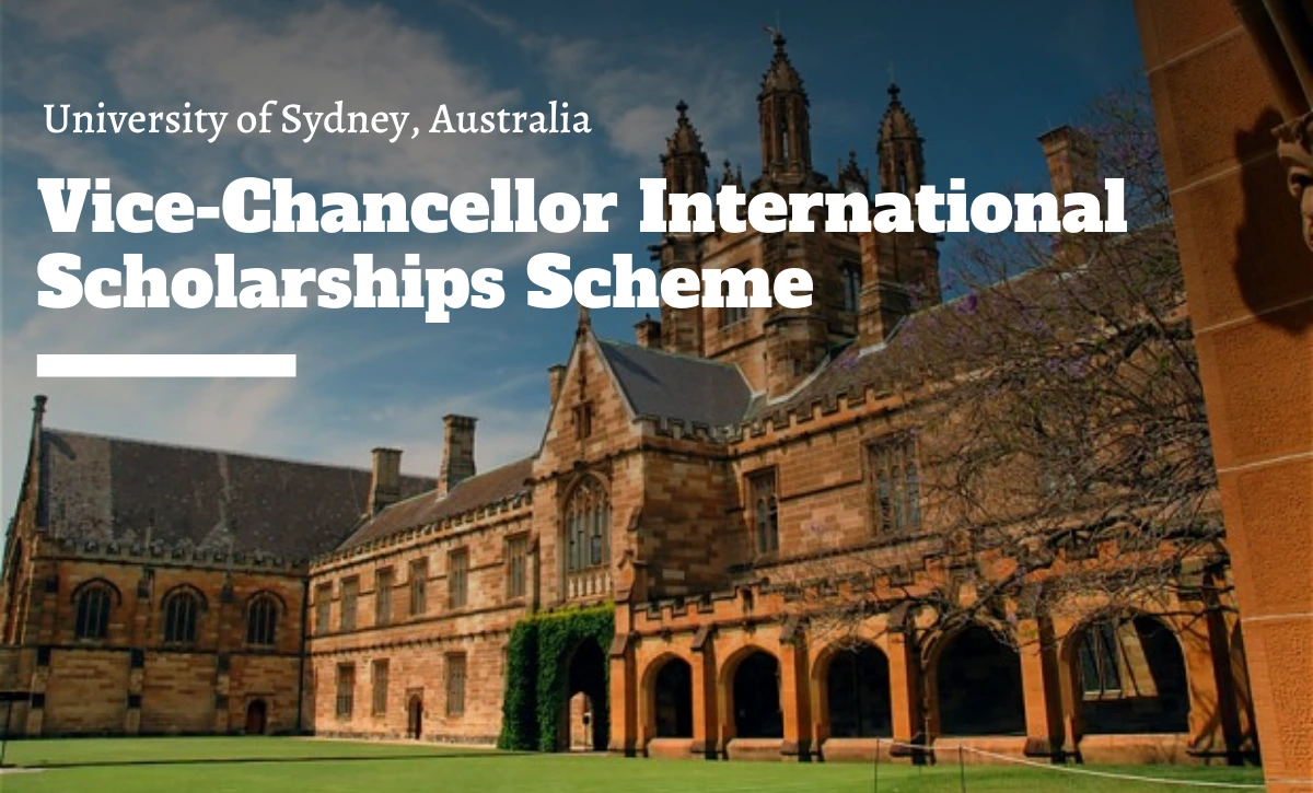 Unlock Your Future: The Vice-Chancellor’s International Scholarship at the University of Sydney